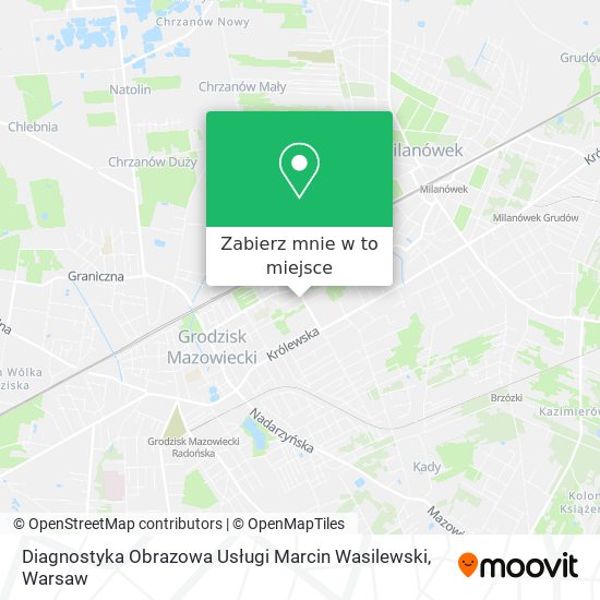 Mapa Diagnostyka Obrazowa Usługi Marcin Wasilewski