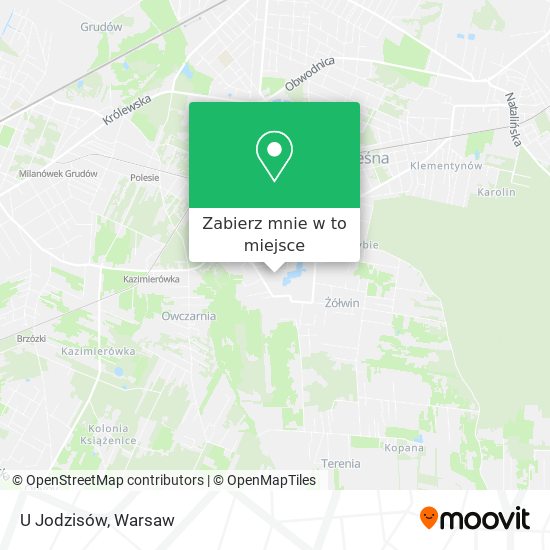 Mapa U Jodzisów