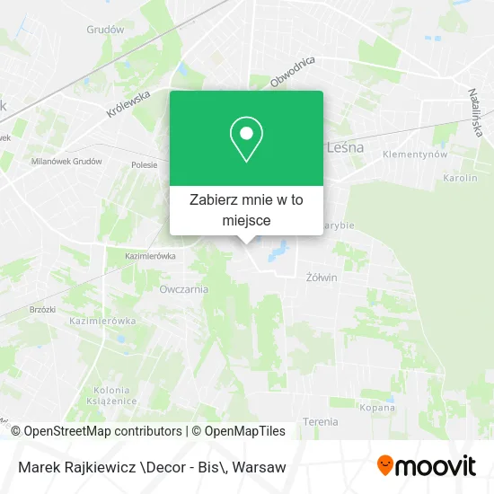 Mapa Marek Rajkiewicz \Decor - Bis\