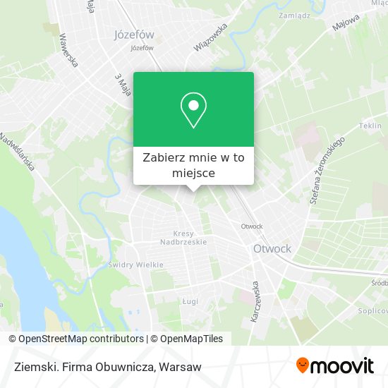 Mapa Ziemski. Firma Obuwnicza