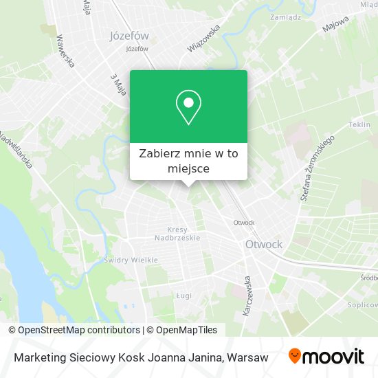 Mapa Marketing Sieciowy Kosk Joanna Janina