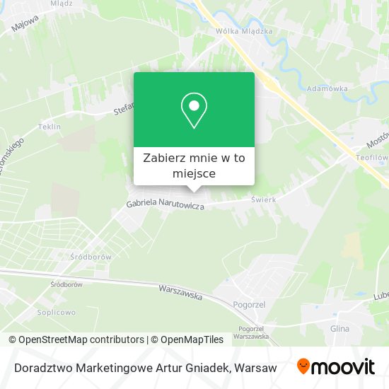 Mapa Doradztwo Marketingowe Artur Gniadek