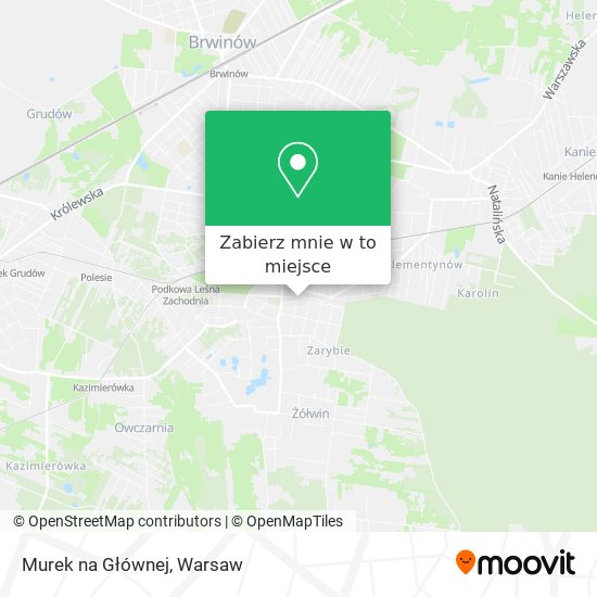 Mapa Murek na Głównej