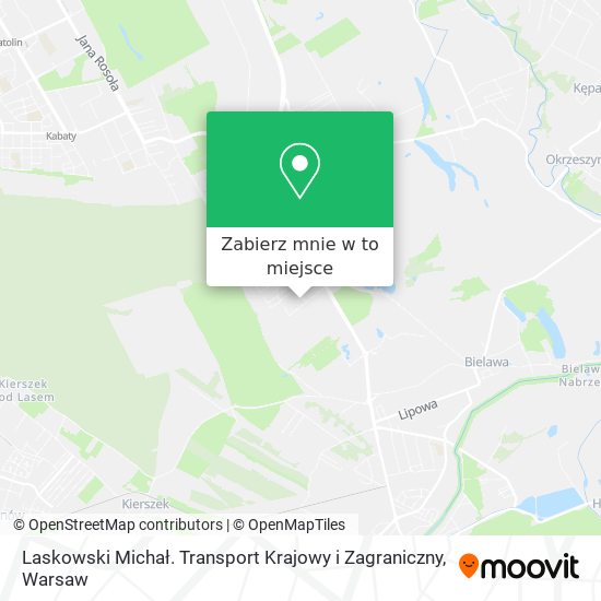 Mapa Laskowski Michał. Transport Krajowy i Zagraniczny