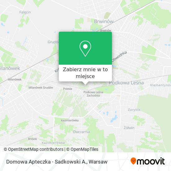 Mapa Domowa Apteczka - Sadkowski A.