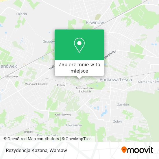 Mapa Rezydencja Kazana