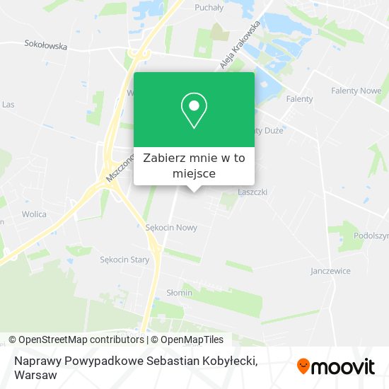 Mapa Naprawy Powypadkowe Sebastian Kobyłecki