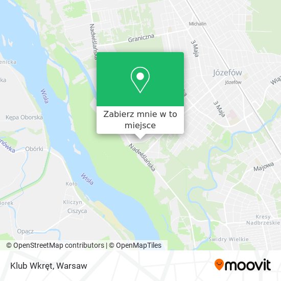 Mapa Klub Wkręt