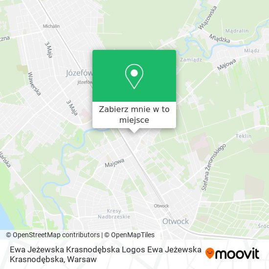 Mapa Ewa Jeżewska Krasnodębska Logos Ewa Jeżewska Krasnodębska