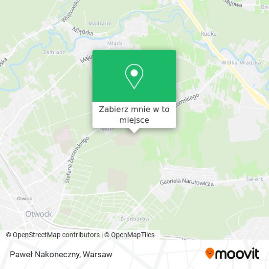 Mapa Paweł Nakoneczny