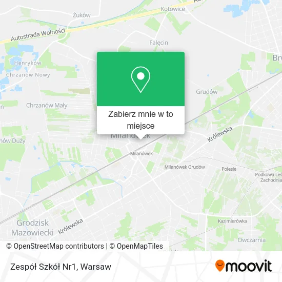Mapa Zespół Szkół Nr1
