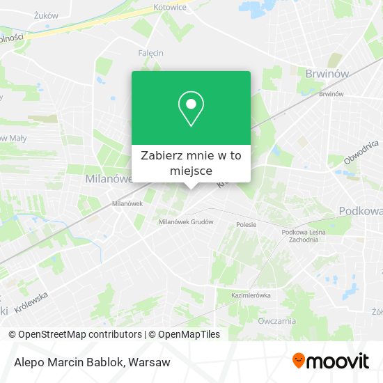 Mapa Alepo Marcin Bablok