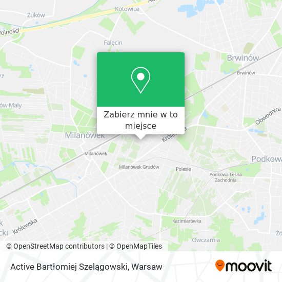 Mapa Active Bartłomiej Szelągowski