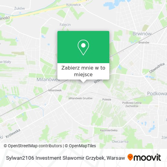 Mapa Sylwan2106 Investment Sławomir Grzybek