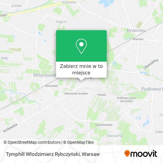 Mapa Tymphill Włodzimierz Rybczyński