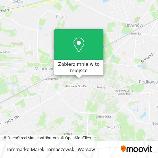 Mapa Tommarko Marek Tomaszewski