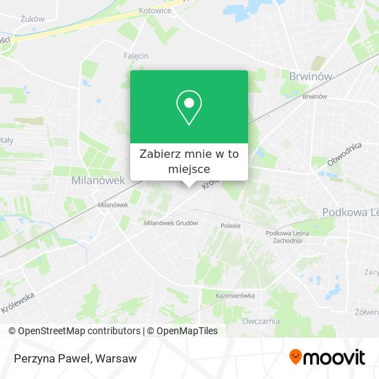 Mapa Perzyna Paweł