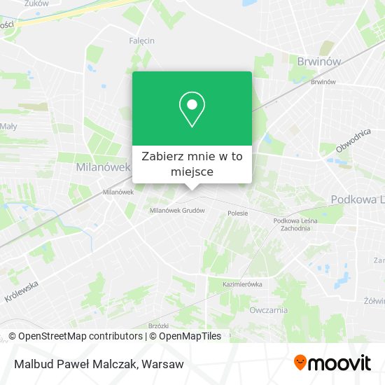 Mapa Malbud Paweł Malczak