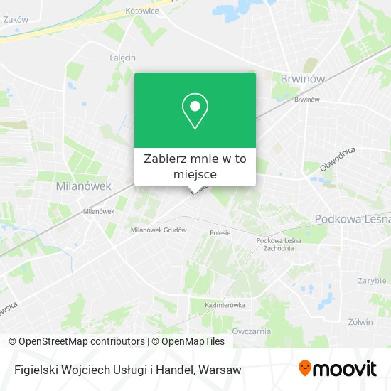 Mapa Figielski Wojciech Usługi i Handel