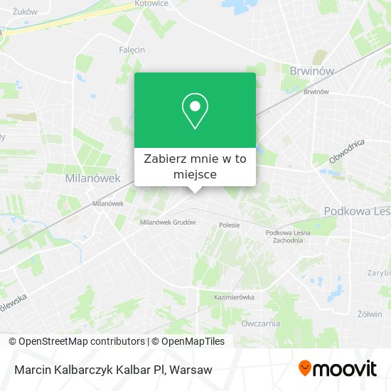 Mapa Marcin Kalbarczyk Kalbar Pl