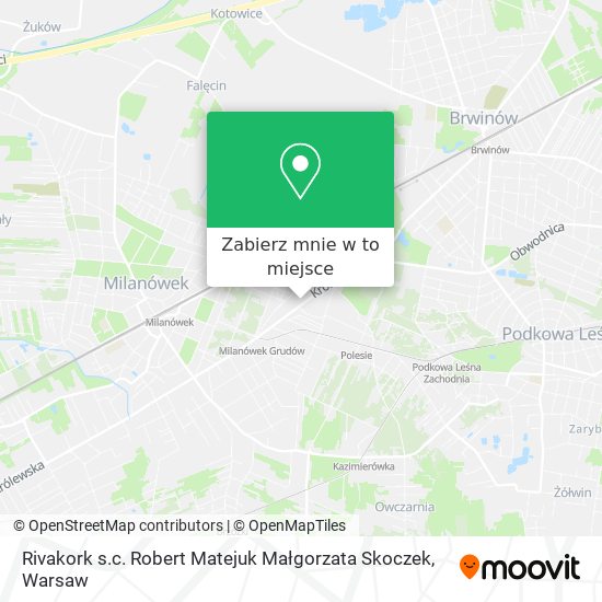 Mapa Rivakork s.c. Robert Matejuk Małgorzata Skoczek