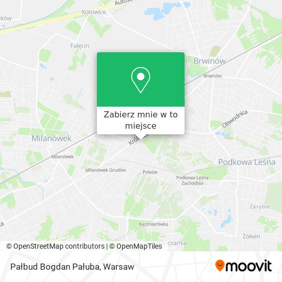 Mapa Pałbud Bogdan Pałuba