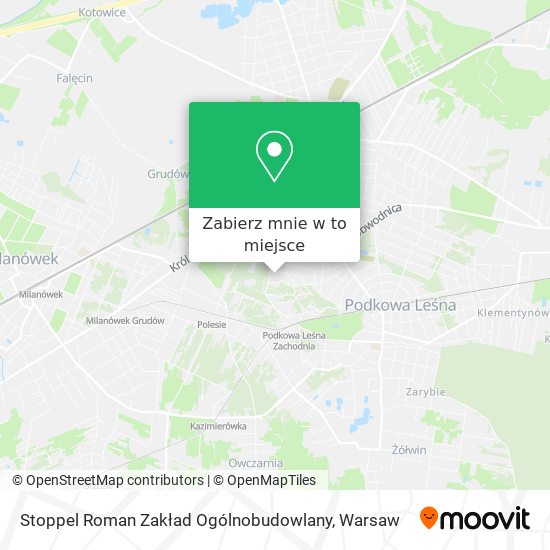 Mapa Stoppel Roman Zakład Ogólnobudowlany