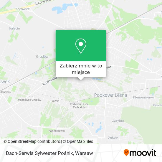 Mapa Dach-Serwis Sylwester Pośnik