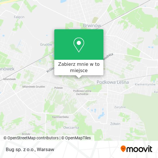 Mapa Bug sp. z o.o.
