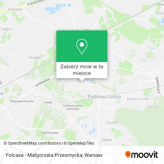 Mapa Folcase - Małgorzata Przesmycka