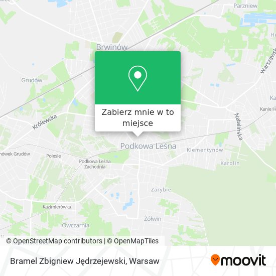 Mapa Bramel Zbigniew Jędrzejewski