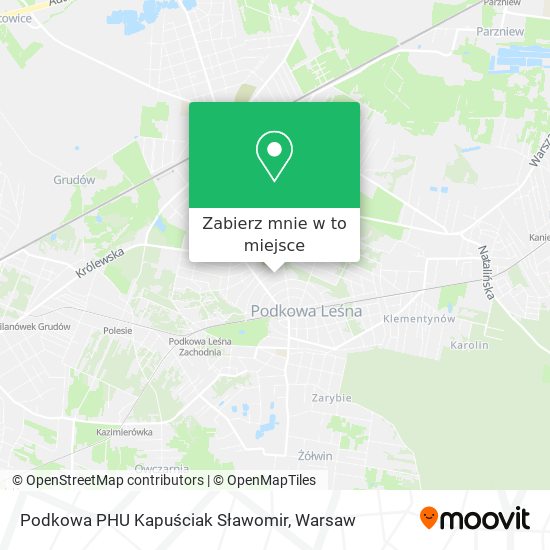 Mapa Podkowa PHU Kapuściak Sławomir