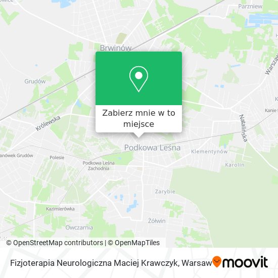 Mapa Fizjoterapia Neurologiczna Maciej Krawczyk