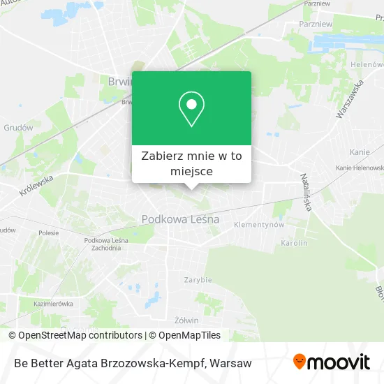 Mapa Be Better Agata Brzozowska-Kempf