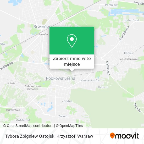 Mapa Tybora Zbigniew Ostojski Krzysztof