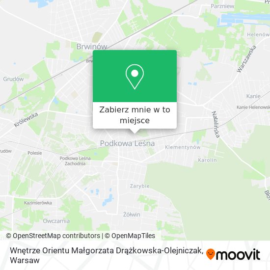 Mapa Wnętrze Orientu Małgorzata Drążkowska-Olejniczak