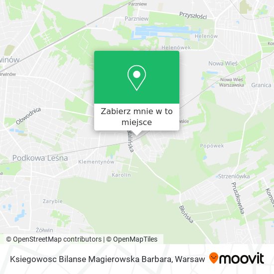 Mapa Ksiegowosc Bilanse Magierowska Barbara