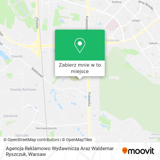 Mapa Agencja Reklamowo Wydawnicza Araz Waldemar Ryszczuk