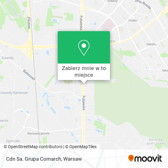 Mapa Cdn Sa. Grupa Comarch