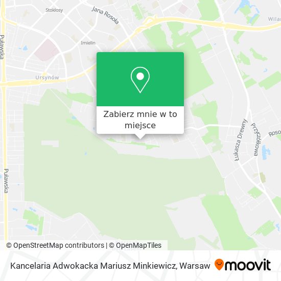 Mapa Kancelaria Adwokacka Mariusz Minkiewicz