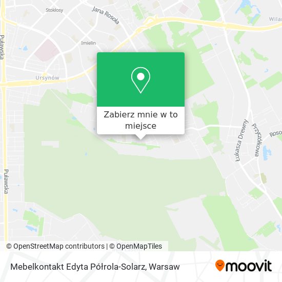 Mapa Mebelkontakt Edyta Półrola-Solarz