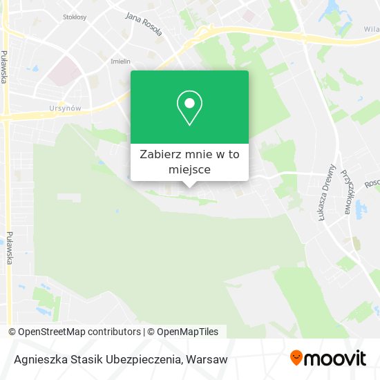 Mapa Agnieszka Stasik Ubezpieczenia