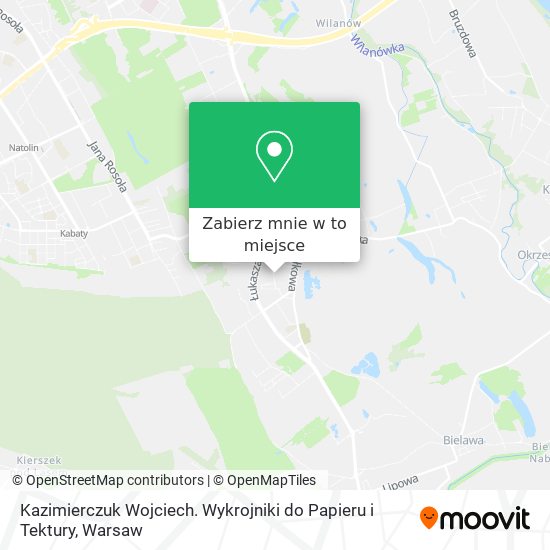 Mapa Kazimierczuk Wojciech. Wykrojniki do Papieru i Tektury