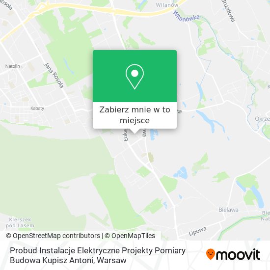 Mapa Probud Instalacje Elektryczne Projekty Pomiary Budowa Kupisz Antoni