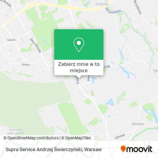 Mapa Supra Service Andrzej Świerczyński