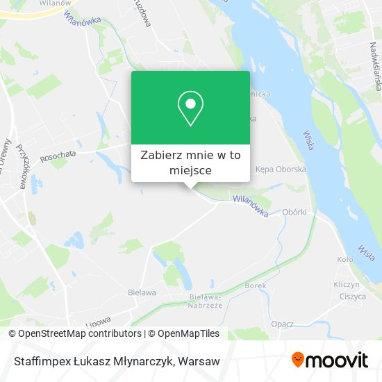 Mapa Staffimpex Łukasz Młynarczyk