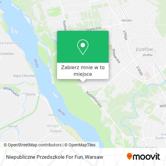 Mapa Niepubliczne Przedszkole For Fun