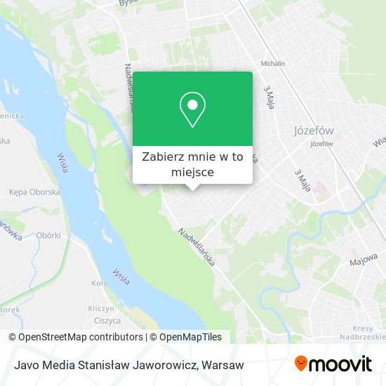 Mapa Javo Media Stanisław Jaworowicz