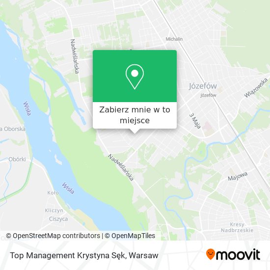 Mapa Top Management Krystyna Sęk