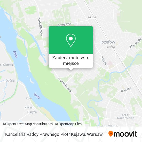 Mapa Kancelaria Radcy Prawnego Piotr Kujawa